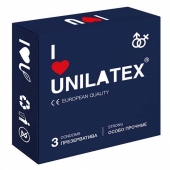 Ультрапрочные презервативы Unilatex Extra Strong - 3 шт. - Unilatex - купить с доставкой в Абакане