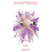 Розовое эрекционное виброколечко Emotions Minnie Light pink - Lola Games - в Абакане купить с доставкой