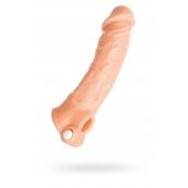 Удлиняющая насадка на пенис с вибрацией - 18,5 см. - ToyFa - в Абакане купить с доставкой