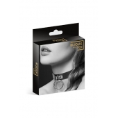 Узенький ошейник из полиуретана с кольцом - Bijoux Pour Toi - купить с доставкой в Абакане