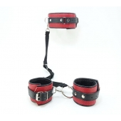 Кожаный БДСМ-набор - БДСМ Арсенал - купить с доставкой в Абакане