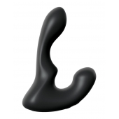 Черный анальный вибростимулятор P-Spot Milker - 14 см. - Pipedream - в Абакане купить с доставкой