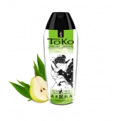 Интимный гель TOKO Pear   Exotic Green Tea с ароматом груши и зеленого чая - 165 мл. - Shunga - купить с доставкой в Абакане