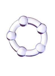 Фиолетовое эрекционное кольцо A-Toys - A-toys - в Абакане купить с доставкой