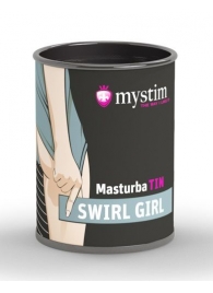 Компактный мастурбатор MasturbaTIN Swirl Girl - MyStim - в Абакане купить с доставкой