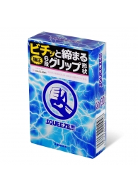 Презервативы Sagami Squeeze волнистой формы - 5 шт. - Sagami - купить с доставкой в Абакане