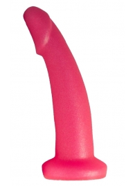 Розовый плаг-массажёр для простаты - 13,5 см. - LOVETOY (А-Полимер) - в Абакане купить с доставкой