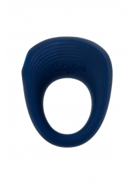 Синее эрекционное кольцо на пенис Satisfyer Ring 2 - Satisfyer - в Абакане купить с доставкой