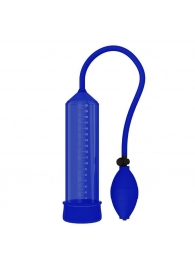 Синяя вакуумная помпа - 25 см. - Rubber Tech Ltd - в Абакане купить с доставкой