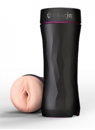 Мастурбатор-вагина в тубе OPUS E Vaginal Version с возможностью подключения электростимуляции - MyStim - купить с доставкой в Абакане