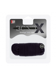 Черная веревка для связывания BONDX LOVE ROPE - 10 м. - Dream Toys - купить с доставкой в Абакане