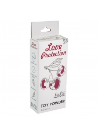 Пудра для игрушек Love Protection с ароматом вишни - 15 гр. - Lola Games - купить с доставкой в Абакане
