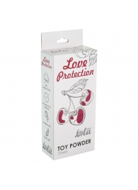 Пудра для игрушек Love Protection с ароматом вишни - 30 гр. - Lola Games - купить с доставкой в Абакане