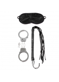 Набор для эротических игр Lover s Fantasy Kit - наручники, плетка и маска - Pipedream - купить с доставкой в Абакане