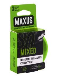 Презервативы в железном кейсе MAXUS Mixed - 3 шт. - Maxus - купить с доставкой в Абакане