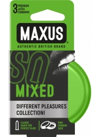 Презервативы в железном кейсе MAXUS Mixed - 3 шт. - Maxus - купить с доставкой в Абакане