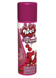 Лубрикант Wet Flavored Sweet Cherry с ароматом вишни - 106 мл. - Wet International Inc. - купить с доставкой в Абакане