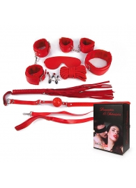 Пикантный красный набор БДСМ - Секс-кукла с вибрирующей вагиной и анусом Jamie Lynn CyberSkin Vibrating Doll with Pussy   Ass - купить с доставкой в Абакане