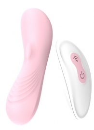 Розовый клиторальный стимулятор REMOTE LAY-ON VIBE - Dream Toys