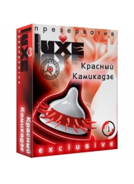 Презерватив LUXE  Exclusive   Красный Камикадзе  - 1 шт. - Luxe - купить с доставкой в Абакане