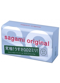 Ультратонкие презервативы Sagami Original - 12 шт. - Sagami - купить с доставкой в Абакане
