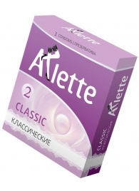 Классические презервативы Arlette Classic - 3 шт. - Arlette - купить с доставкой в Абакане
