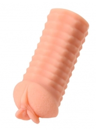 Мастурбатор-вагина ELEGANCE с ребрами на поверхности - KOKOS - в Абакане купить с доставкой