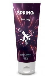 Пролонгирующий интимный лубрикант Spring ProLong - 100 мл. - SPRING - купить с доставкой в Абакане