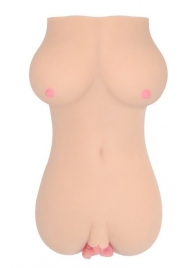 Телесный мастурбатор-вагина Clara OnaHole с имитацией груди - KOKOS - в Абакане купить с доставкой
