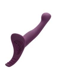 Фиолетовая насадка Me2 Probe для страпона Her Royal Harness - 16,5 см. - California Exotic Novelties - купить с доставкой в Абакане