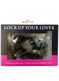 Черные меховые наручники Love с ключиками - Baile - купить с доставкой в Абакане