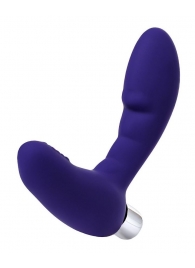 Фиолетовый вибростимулятор простаты Bruman - 12 см. - ToyFa - в Абакане купить с доставкой