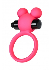 Розовое виброкольцо на пенис A-Toys - A-toys - в Абакане купить с доставкой
