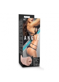 Телесный мастурбатор-ротик Angie - Blush Novelties - в Абакане купить с доставкой