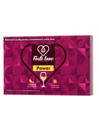 Женский возбудитель мгновенного действия Forte Love Power - 7 ампул (2,5 мл.) - Капиталпродукт - купить с доставкой #SOTBIT_REGIONS_UF_V_REGION_NAME#