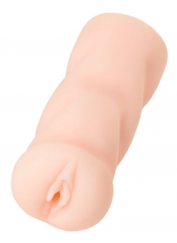 Телесный мастурбатор-вагина из реалистичного на ощупь материала - Toyfa Basic - в Абакане купить с доставкой