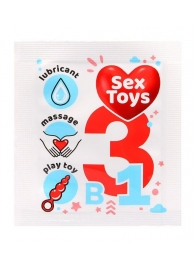 Гель-лубрикант на водной основе Sex Toys - 4 гр. - Биоритм - купить с доставкой в Абакане