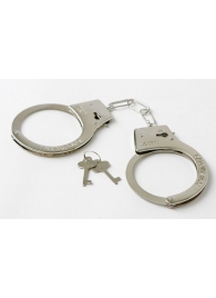 Серебристые наручники с ключиками - Сима-Ленд - купить с доставкой в Абакане