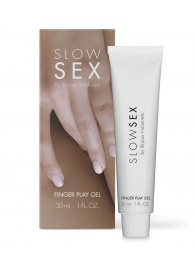 Гель для мастурбации с ароматом кокоса Slow Sex Finger Play Gel - 30 мл. - Bijoux Indiscrets - купить с доставкой в Абакане