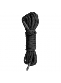 Черная веревка для бондажа Easytoys Bondage Rope - 5 м. - Easy toys - купить с доставкой в Абакане