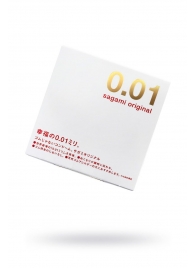 Супертонкий презерватив Sagami Original 0.01 - 1 шт. - Sagami - купить с доставкой в Абакане