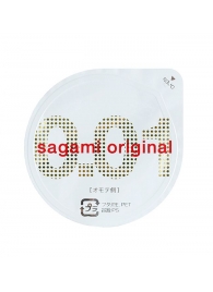 Супертонкий презерватив Sagami Original 0.01 - 1 шт. - Sagami - купить с доставкой в Абакане