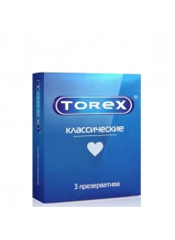 Гладкие презервативы Torex  Классические  - 3 шт. - Torex - купить с доставкой в Абакане