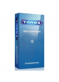 Презервативы Torex  Продлевающие  с пролонгирующим эффектом - 12 шт. - Torex - купить с доставкой в Абакане