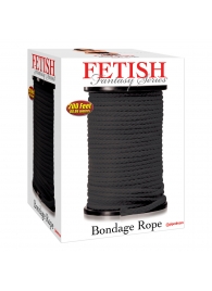 Черная веревка для связывания Bondage Rope - 60,9 м. - Pipedream - купить с доставкой в Абакане