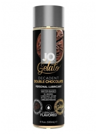 Лубрикант с ароматом шоколада JO GELATO DECADENT DOUBLE CHOCOLATE - 120 мл. - System JO - купить с доставкой в Абакане