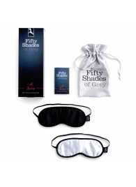 Набор из двух масок на глаза Soft Blindfold Twin Pack - Fifty Shades of Grey - купить с доставкой в Абакане