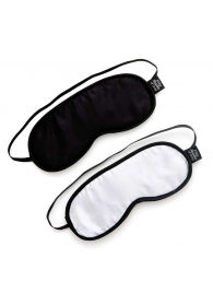 Набор из двух масок на глаза Soft Blindfold Twin Pack - Fifty Shades of Grey - купить с доставкой в Абакане