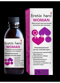 Женский биогенный концентрат для повышения либидо Erotic hard Woman - 250 мл. - Erotic Hard - купить с доставкой в Абакане
