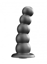 Черная насадка-плаг на харнесс PLATINUM 9 - 24 см. - LOVETOY (А-Полимер) - купить с доставкой в Абакане